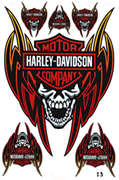 I3 Logoark Blandade loggos harley davidson