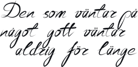 Den som vantar pa nagot