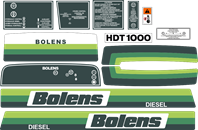 Dekorsats Bolens HDT 1000