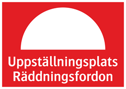 Uppställningsplats Räddningsfordon