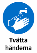Tvätta
händerna