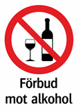 Förbud
mot alkohol