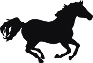 Dekal Häst
