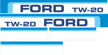 Dekorsats Ford TW-20