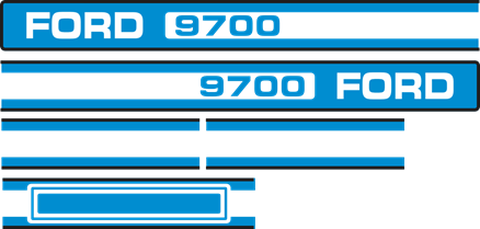 Dekorsats Ford 9700