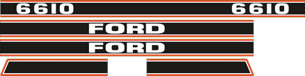 Dekorsats Ford 6610