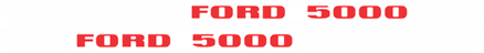 Dekorsats Ford 5000