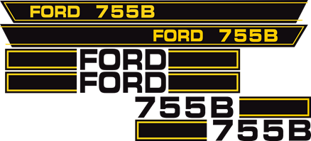Dekorsats Ford 755B