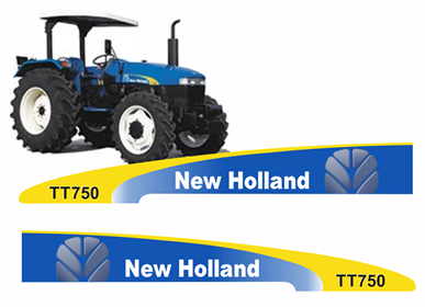 Dekorsats New Holland TT750