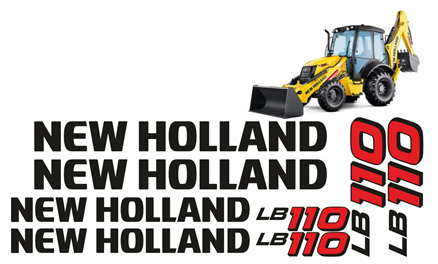 Dekorsats New Holland LB110