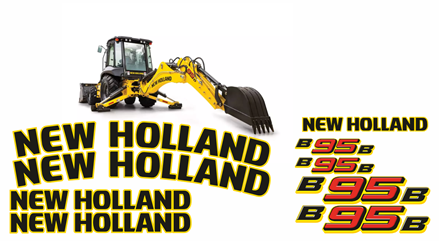 Dekorsats New Holland B95