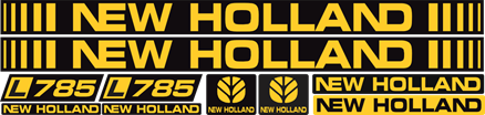 Dekorsats New Holland L785