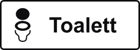 Toalettdekal