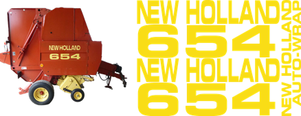 Dekorsats New Holland 654
