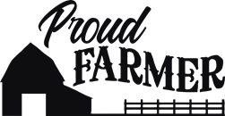 Proud farmer
