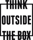 Think outside the box