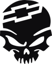 Chevy skull
