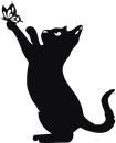 Katt fjäril