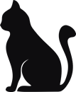 Katt siluett
