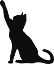 Katt siluett