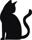 Katt siluett
