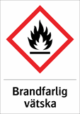 Brandfarlig
vätska