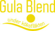Gula Blend under köksfläkten