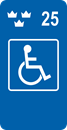 Skattemärke Rörelsehindrad