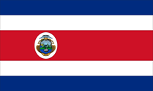 Flagga Costa Rica