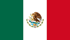 Flagga Mexico