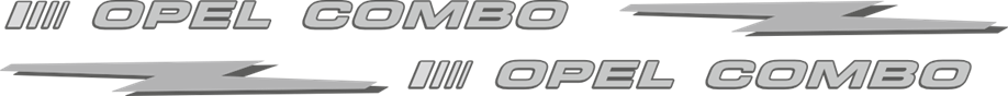 Dekorsats Opel Combo