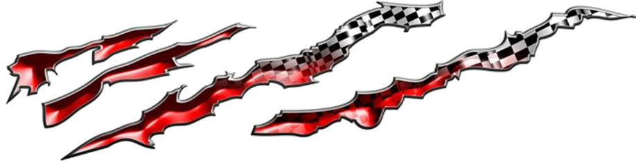 Extreme dekorsats Corrosion 107 Red